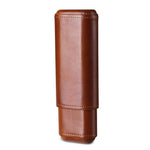 Leather Cedarwood Travel Case with Gift Box