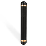 Aviation Black and Gold Aluminum Travel Tube with Gift Box