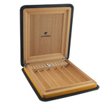 Fine Portable Leather Cedarwood Case Humidor with Hygrometer