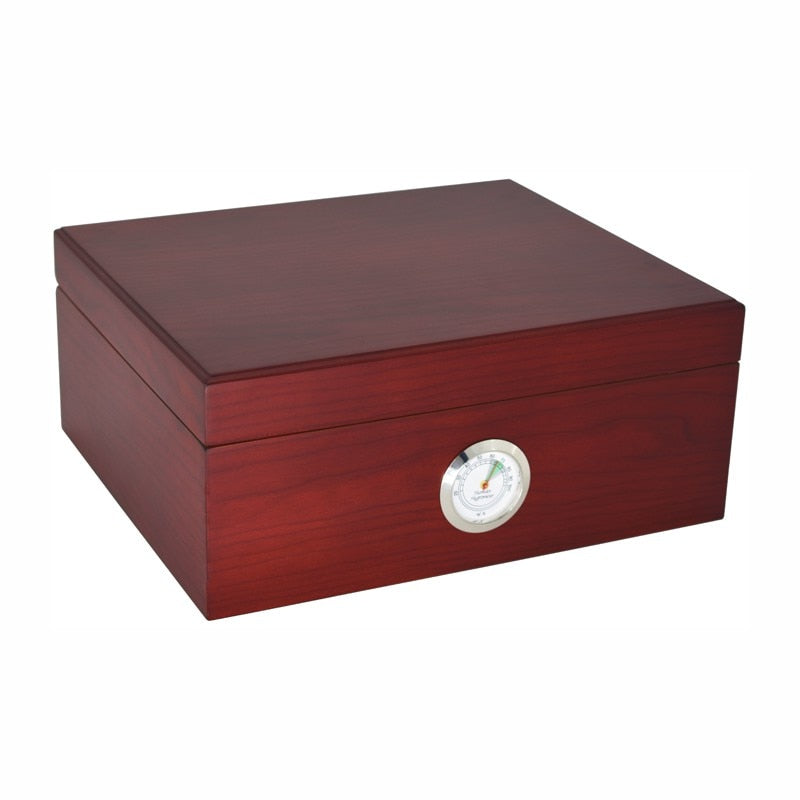 Cedar Wood Humidor Set with Cutter Ashtray Case Hygrometer Humidifier