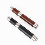 Travel Stainless Steel and Leather Tube