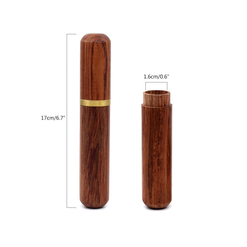 Handmade Solid Wood Moisturizing Tube with Gift Box