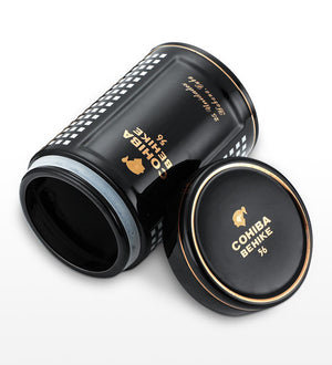 Behike 56 Luxury Black Ceramic Humidor Tube