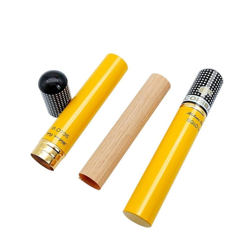 Aluminum Waterproof Moisturizing Tube Cedarwood Lined