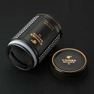 Behike 56 Luxury Black Ceramic Humidor Tube