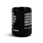 Black Mug. Quote 1. Box Scores Black Glossy Mug