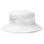 Embroidered Cobago White Bucket Hat