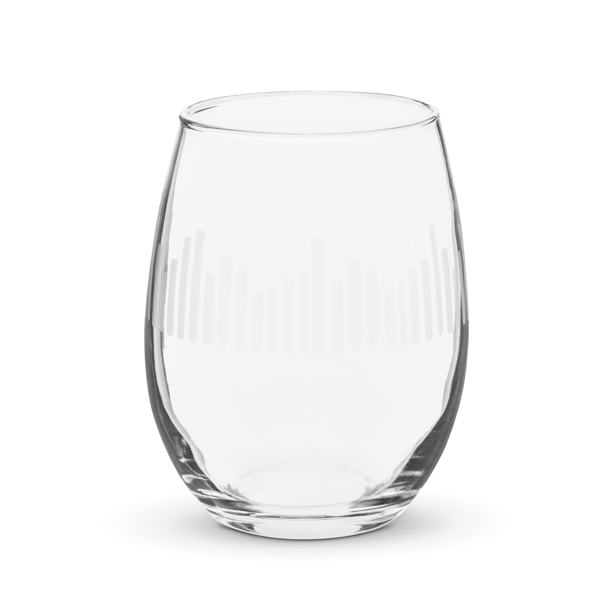 Vitolas Branded Stemless wine glass