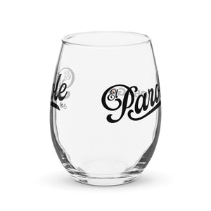 El Parole Stemless wine glass