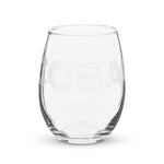 Vitolas Branded Stemless Wine Glass