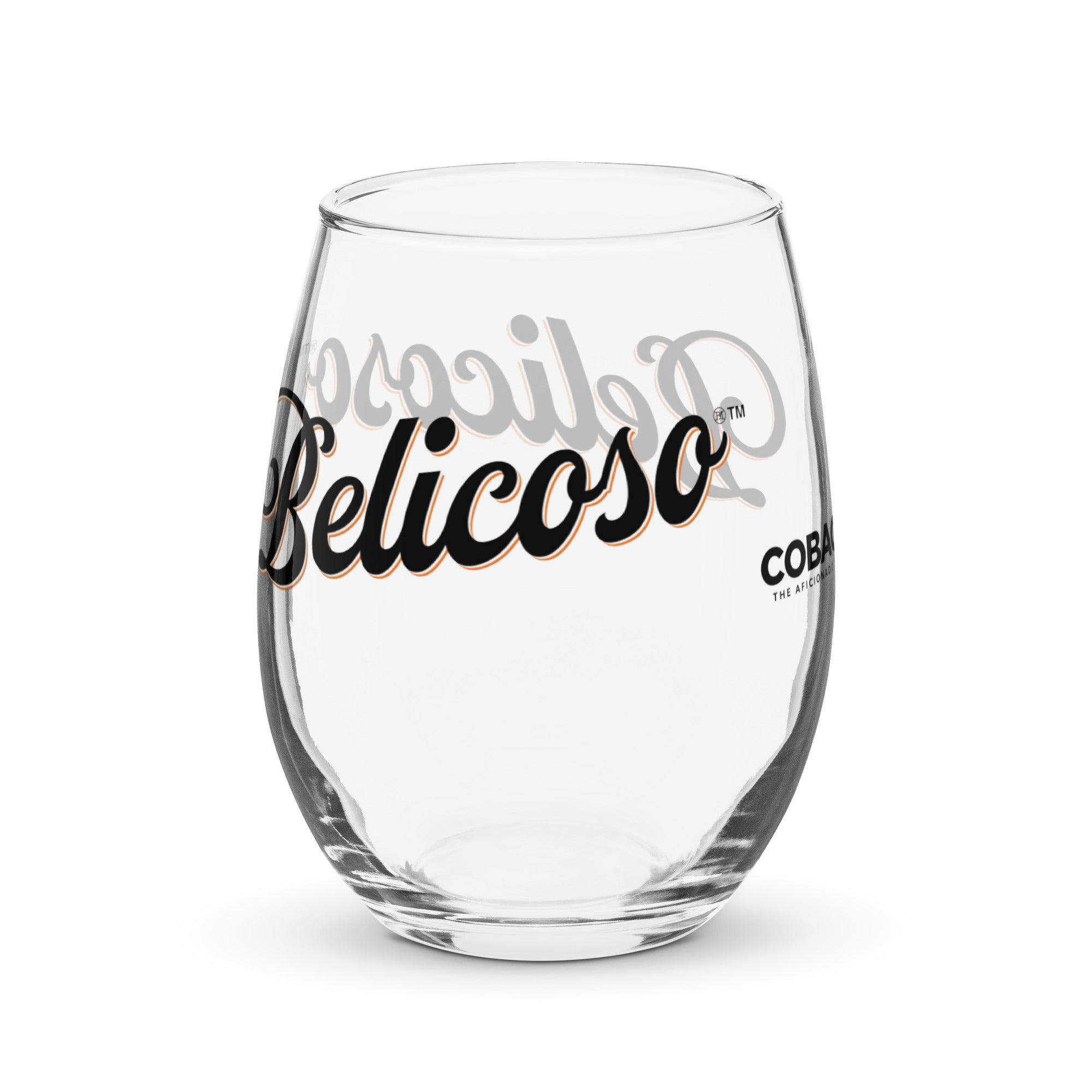 Belicoso Stemless Wine Glass