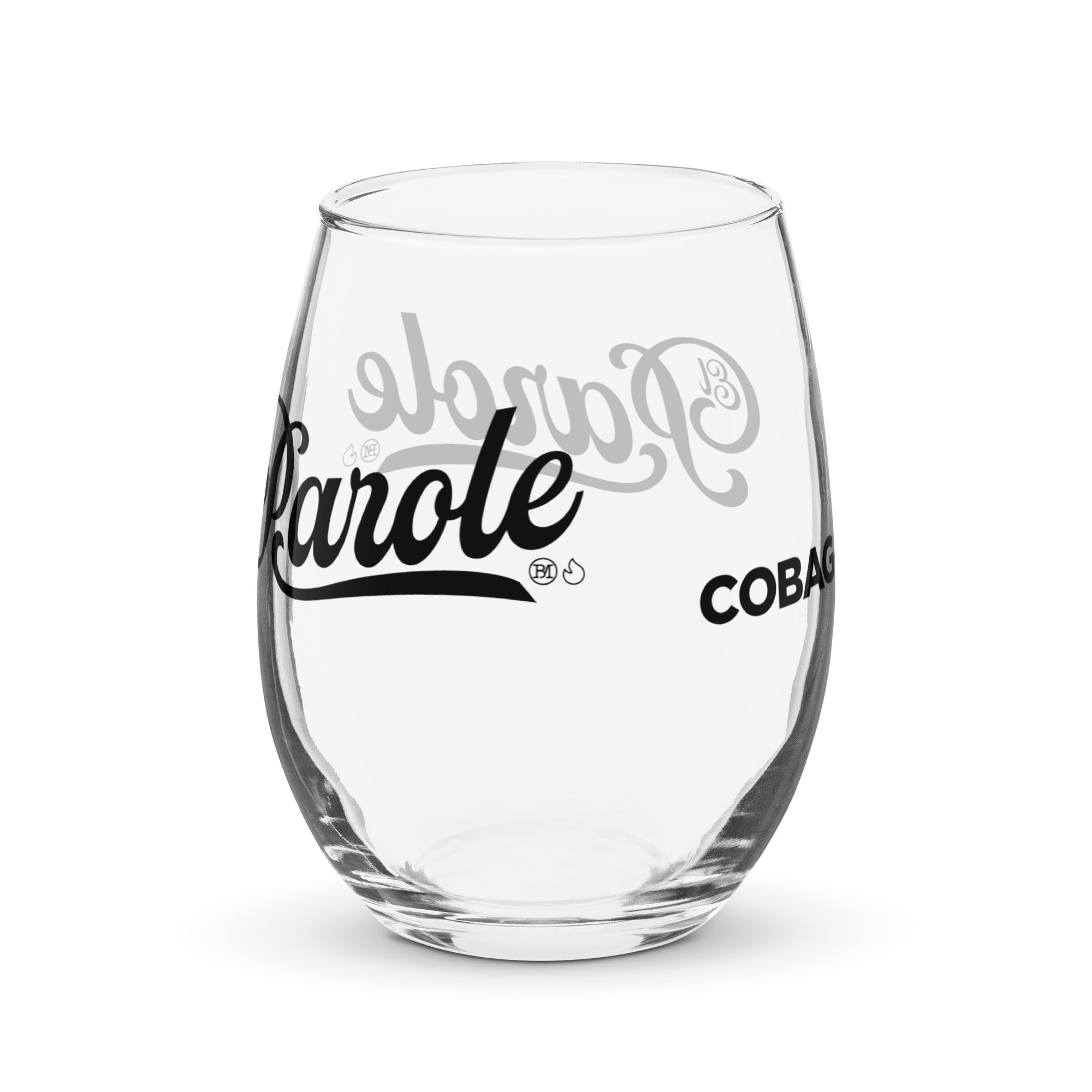 El Parole Stemless wine glass