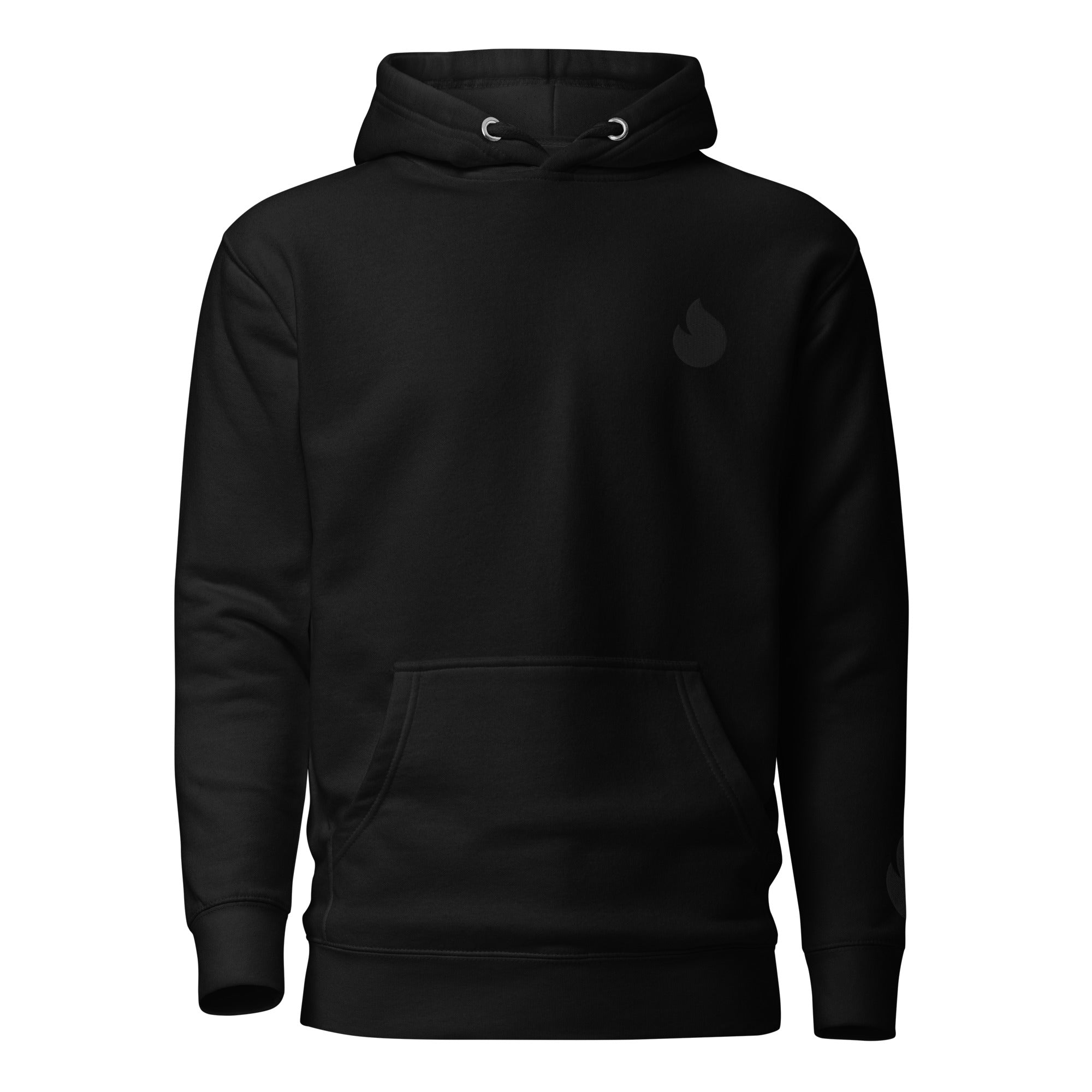 Black Candela on Black Unisex Hoodie