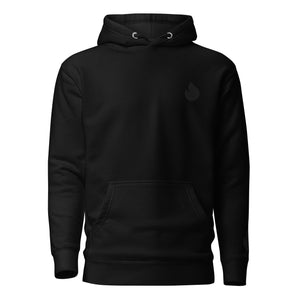 Black Candela on Black Unisex Hoodie