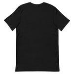 Embroidered Black Candela on Black Unisex t-shirt