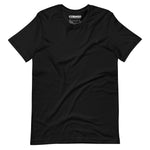 Embroidered Black Candela on Black Unisex t-shirt