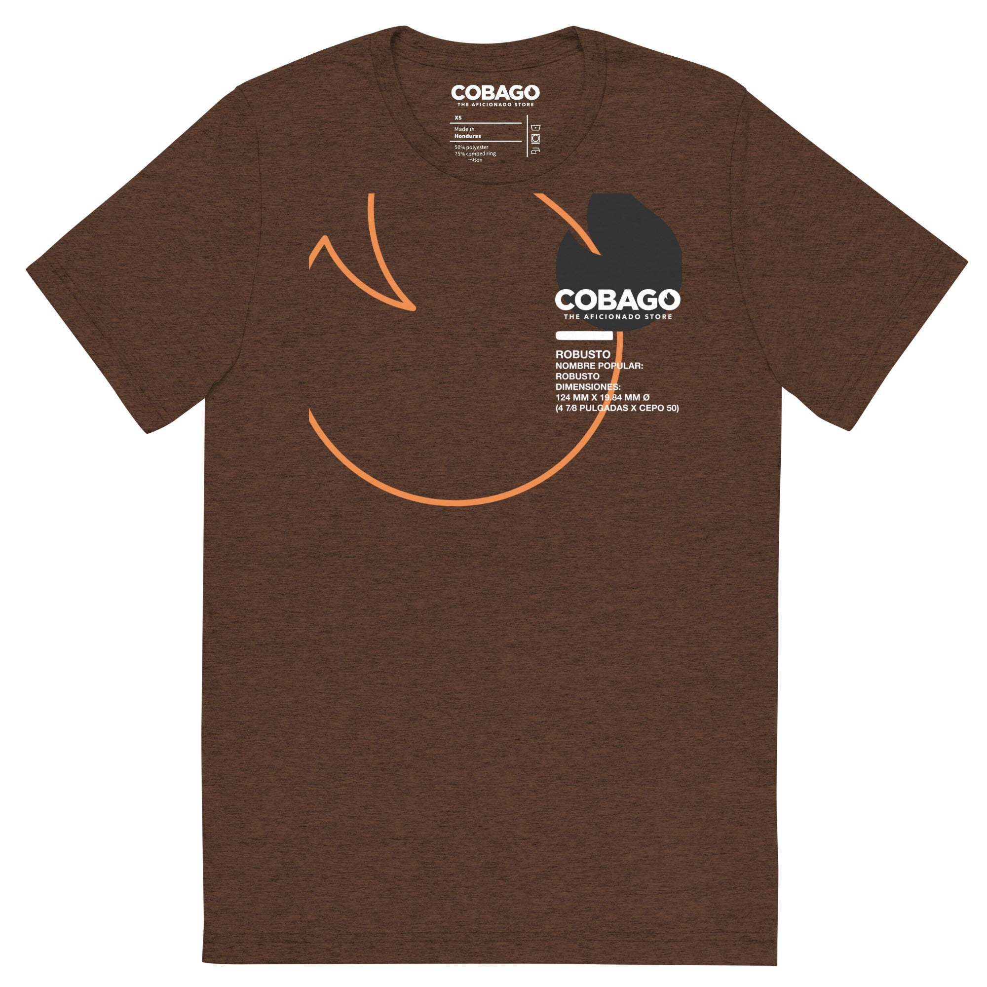 Robusto Specs Short sleeve Tri-Blend Unisex t-shirt