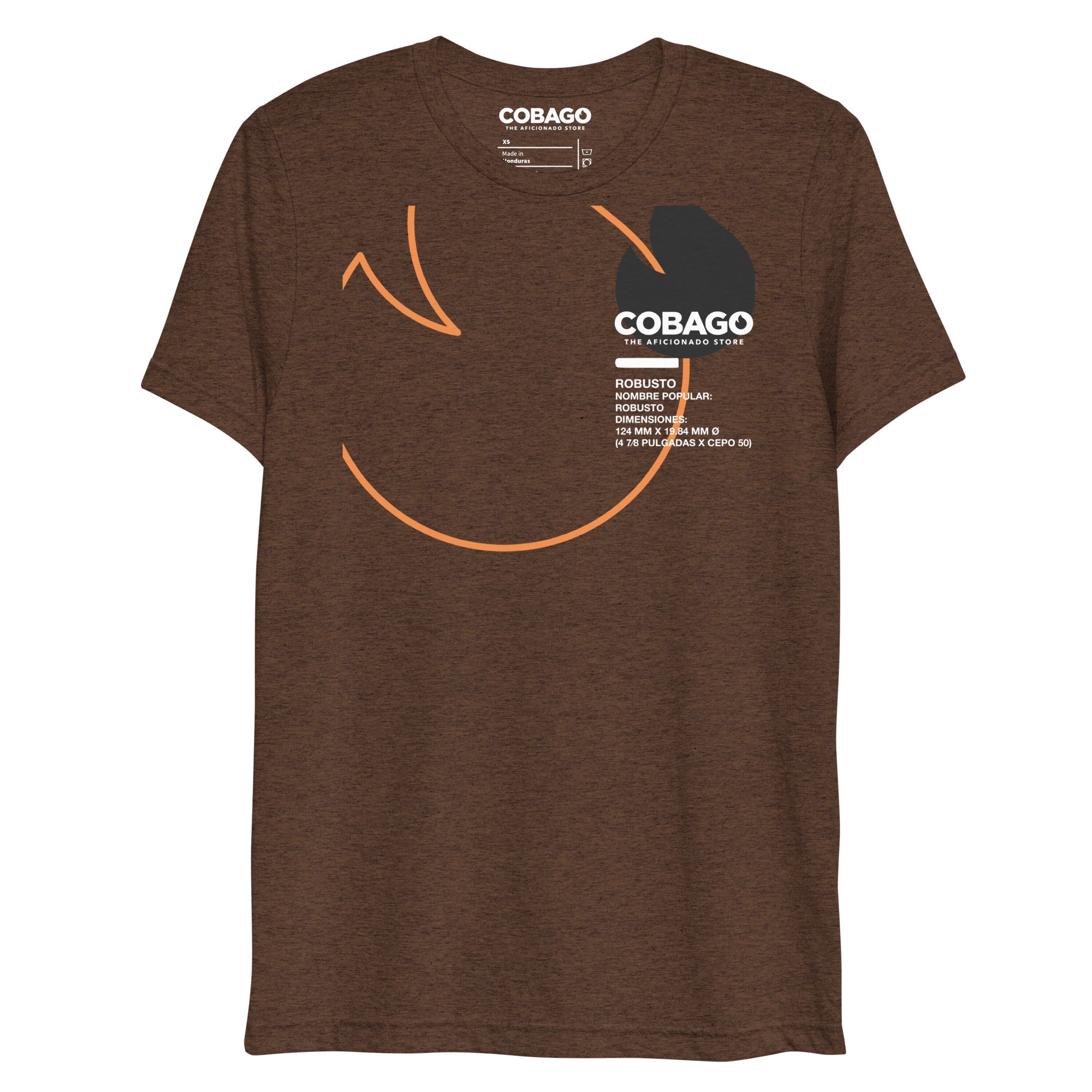 Robusto Specs Short sleeve Tri-Blend Unisex t-shirt