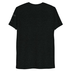 Autentico Black Charcoal Tri-blend Short sleeve t-shirt