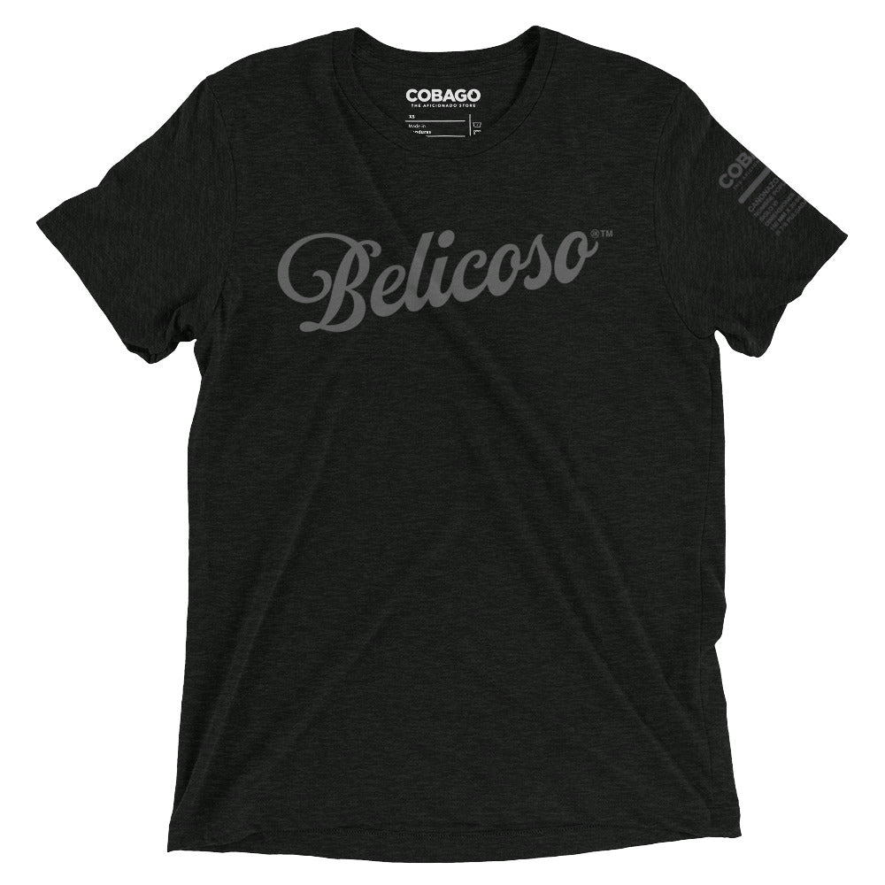 Belicoso Charcoal Tri-blend Black Short sleeve t-shirt