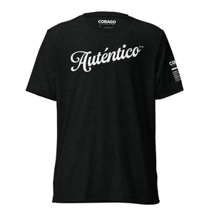 Autentico Solid Black Short Sleeve T-shirt