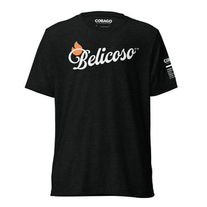 Belicoso Solid Black Tri-blend Short sleeve t-shirt