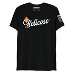 Belicoso Solid Black Tri-blend Short sleeve t-shirt