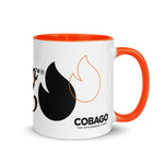 Cobago Mug with Orange Color Inside