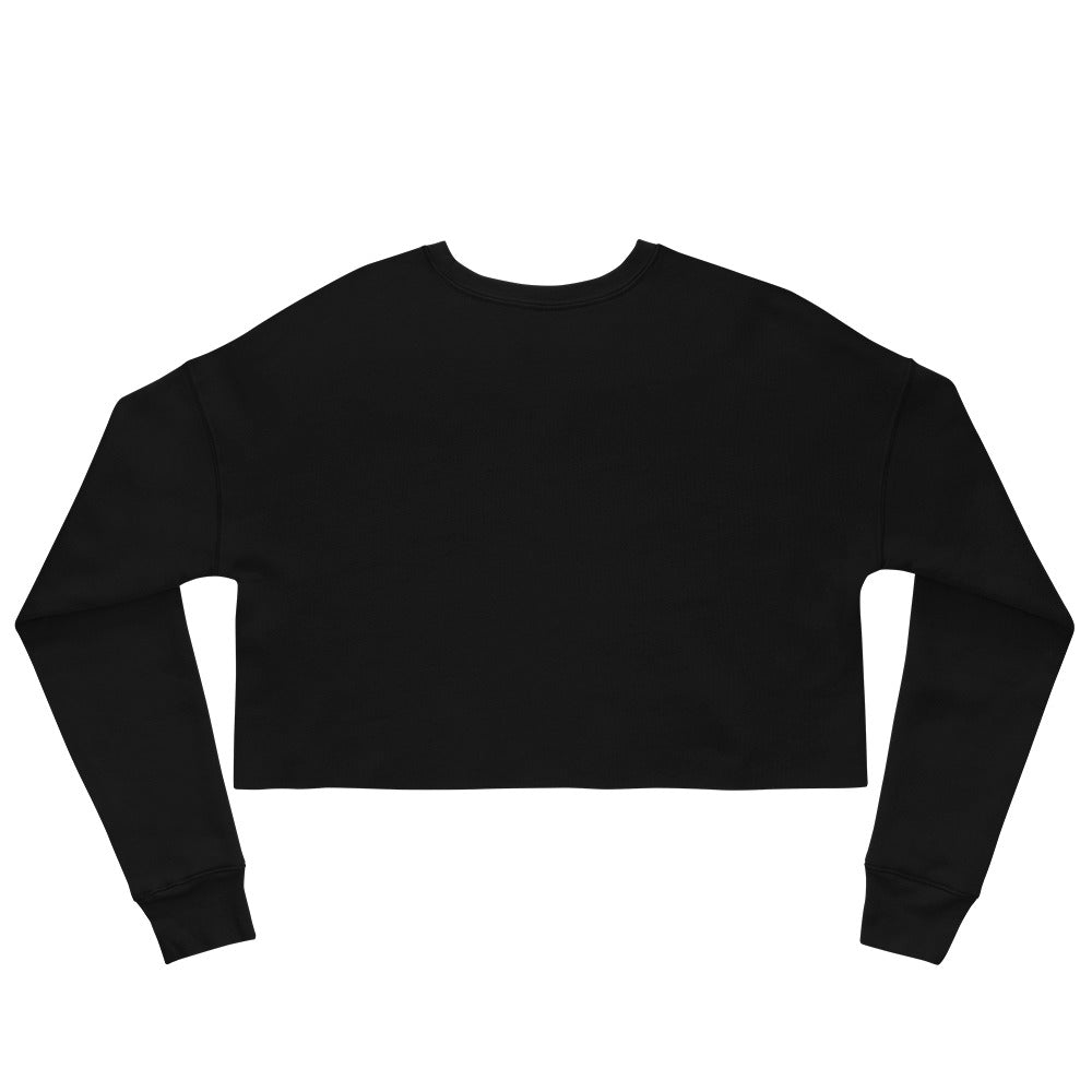 Embroidered Fogosa Crop Sweatshirt