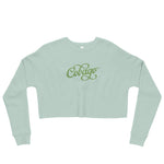 Embroidered Cobago Crop Sweatshirt