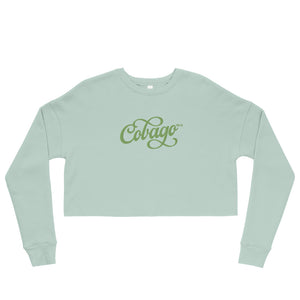 Embroidered Cobago Crop Sweatshirt