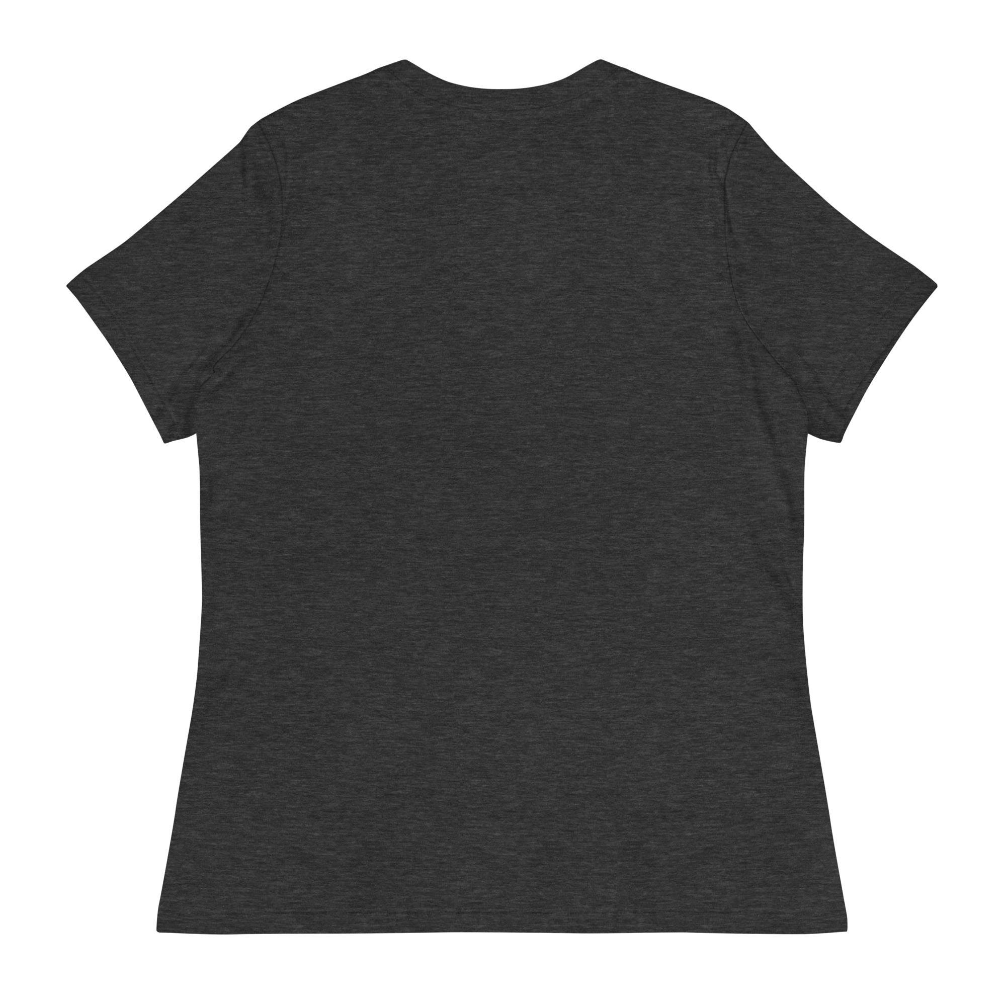 Embroidered Gray Candela Women's Relaxed T-Shirt