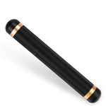 Aviation Black and Gold Aluminum Travel Tube with Gift Box