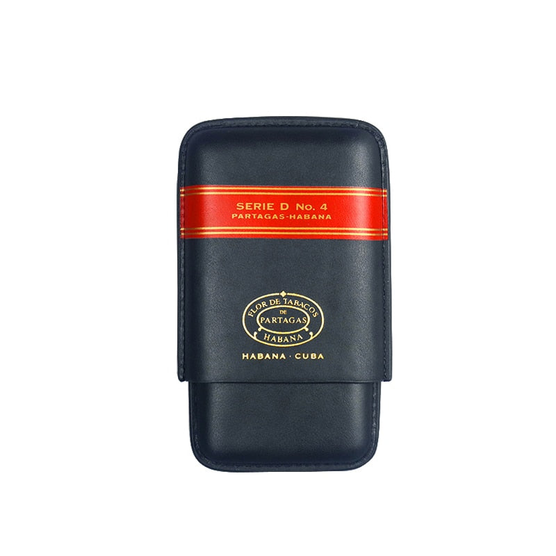 Partagas Serie D No.4 Leather Case with Cutter and Gift Box