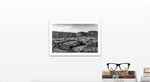 Fine Art Photography. Black & White Print. The Valley