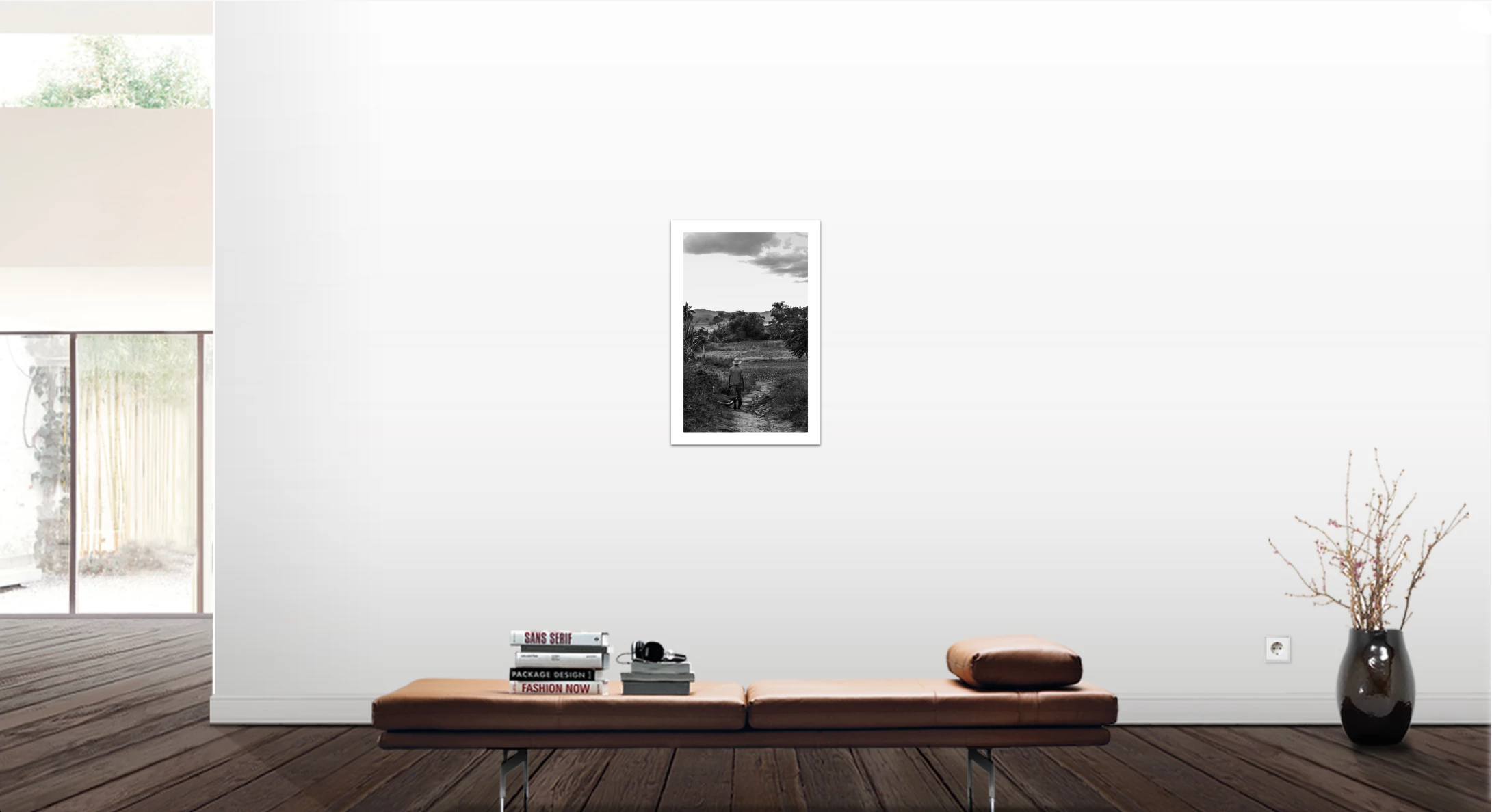 Fine Art Photography. Black & White Print. Sprouts