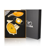 Premium Set with Lighter Ashtray and Cutter with Gift Box