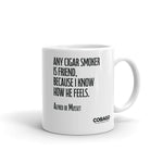 White Mug. Quote 2. Friend