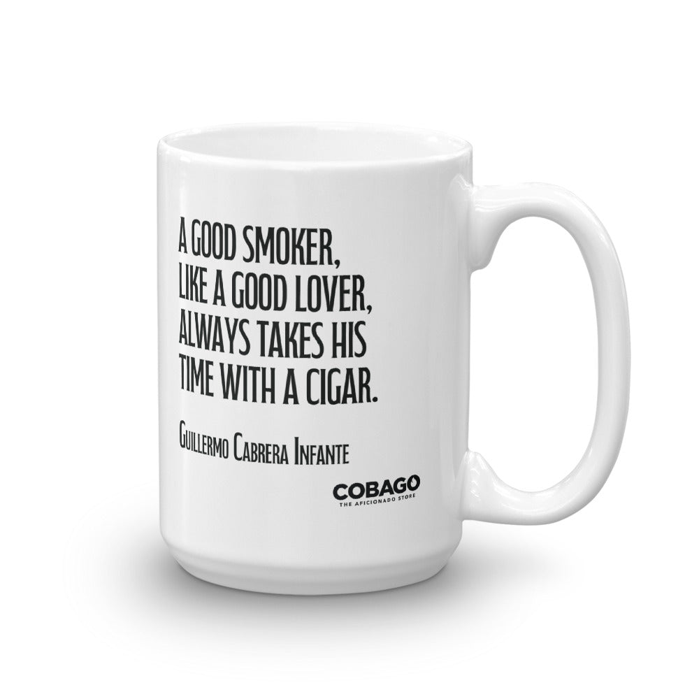 White Mug. Quote 3. Lover