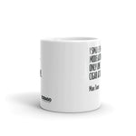 White Mug. Quote 4. Moderation