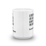 White Mug. Quote 3. Lover