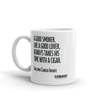 White Mug. Quote 3. Lover