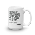 White Mug. Quote 1. Box Scores