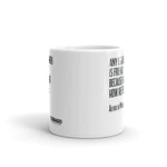 White Mug. Quote 2. Friend