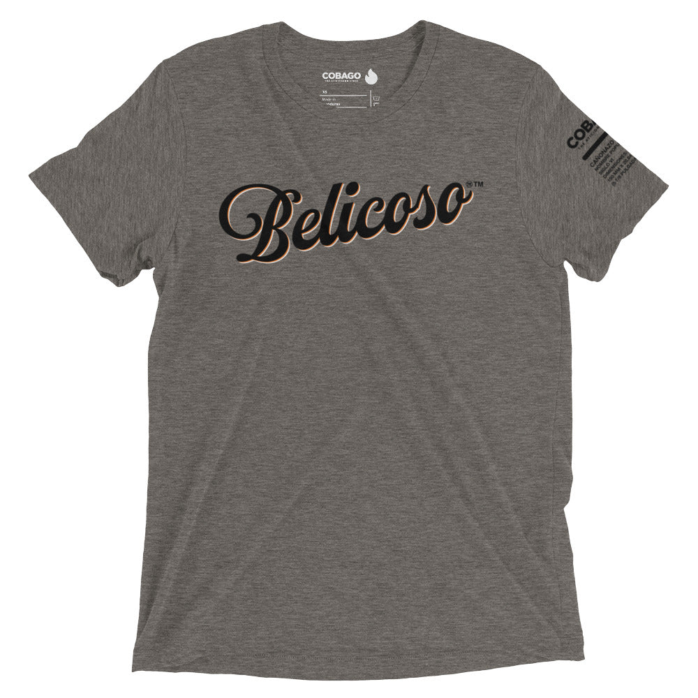 Belicoso Gray Tri-blend Short sleeve t-shirt